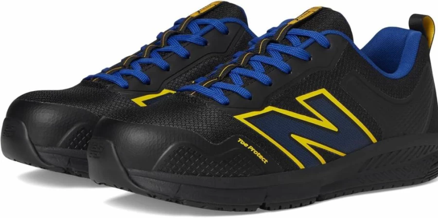 New Balance Men's Evolve Aluminum Toe Work Shoes - Safety Industrial Non-Slip Workwear