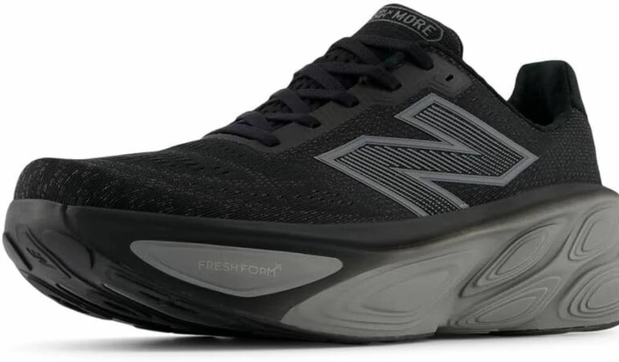 New Balance Men's Fresh Foam X More V5 Running Shoes for Men - Lightweight Cushioned Sneakers for Training & Jogging