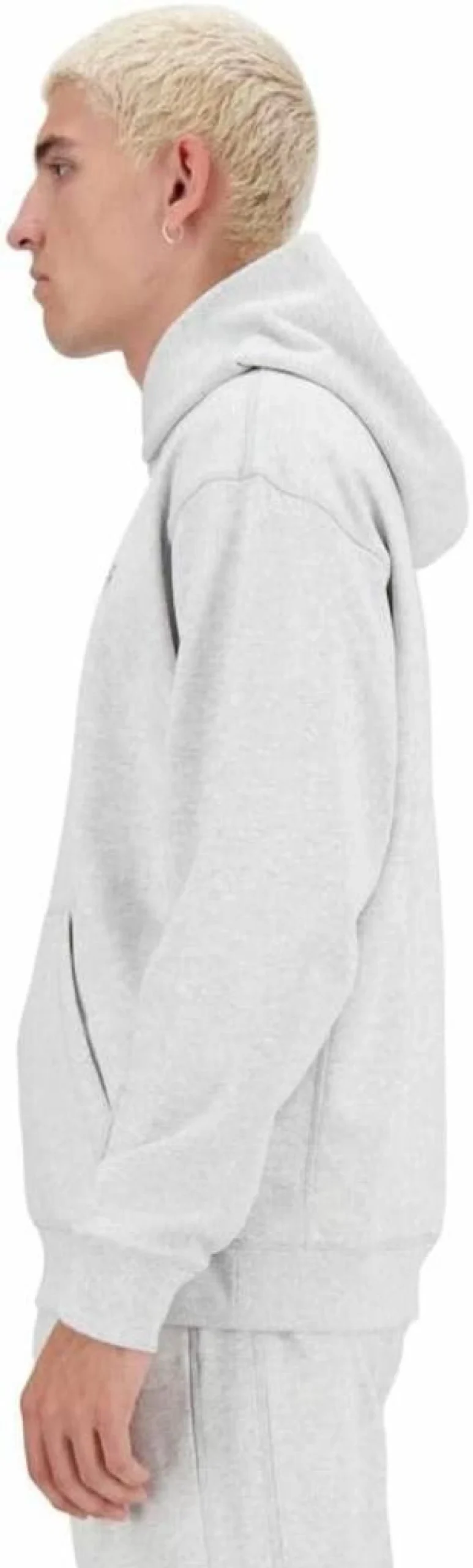 New Balance Men's French Terry Hoodie - Athletic Comfort & Style for Men