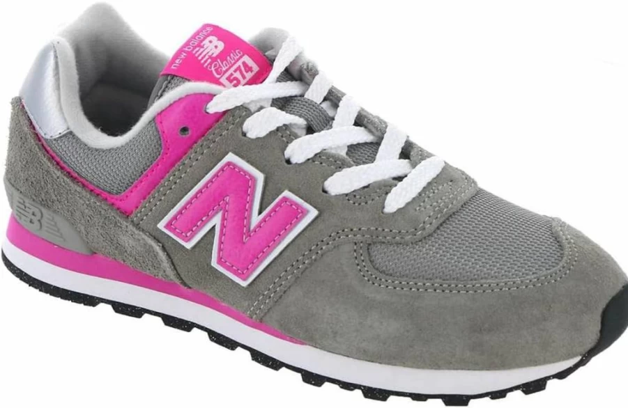 New Balance Kids' 574 Core Sneakers - Lightweight Lace-Up Shoes for Boys & Girls