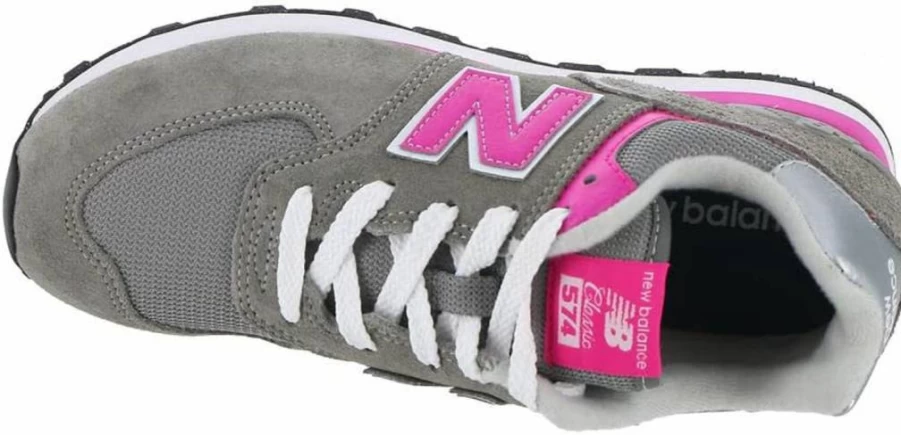 New Balance Kids' 574 Core Sneakers - Lightweight Lace-Up Shoes for Boys & Girls