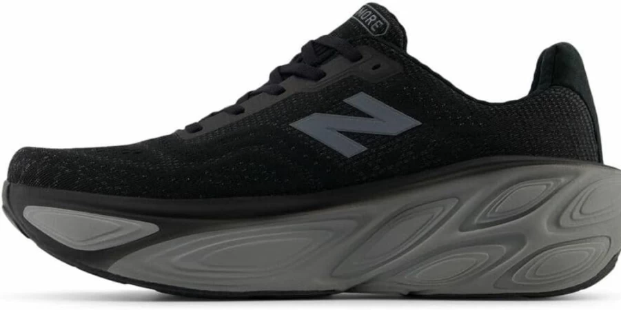 New Balance Men's Fresh Foam X More V5 Running Shoes for Men - Lightweight Cushioned Sneakers for Comfort & Support