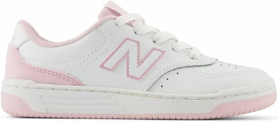 New Balance BB80 V1 Unisex Kids' Lace-Up Sneakers for Comfort and Style