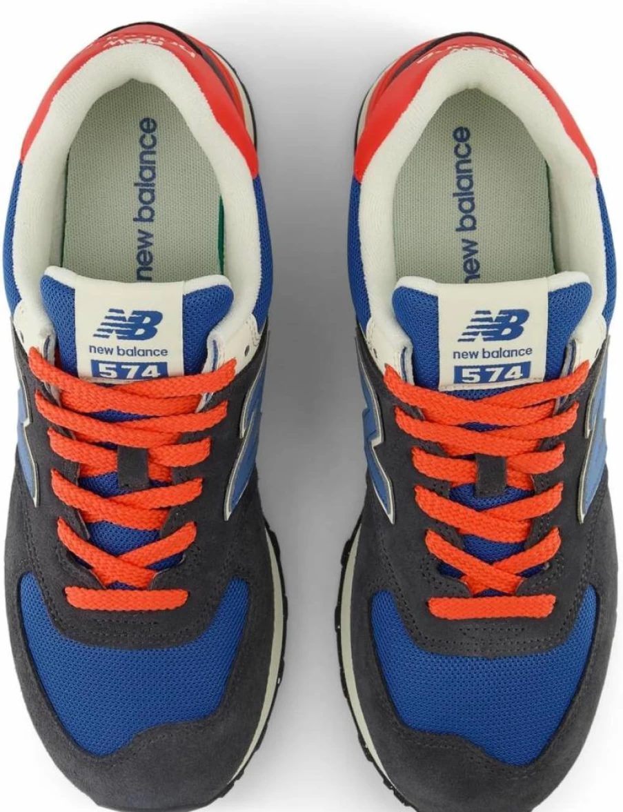 New Balance 574 V2 Unisex Suede Sneakers for Men and Women - Classic Varsity Style Comfort Shoes
