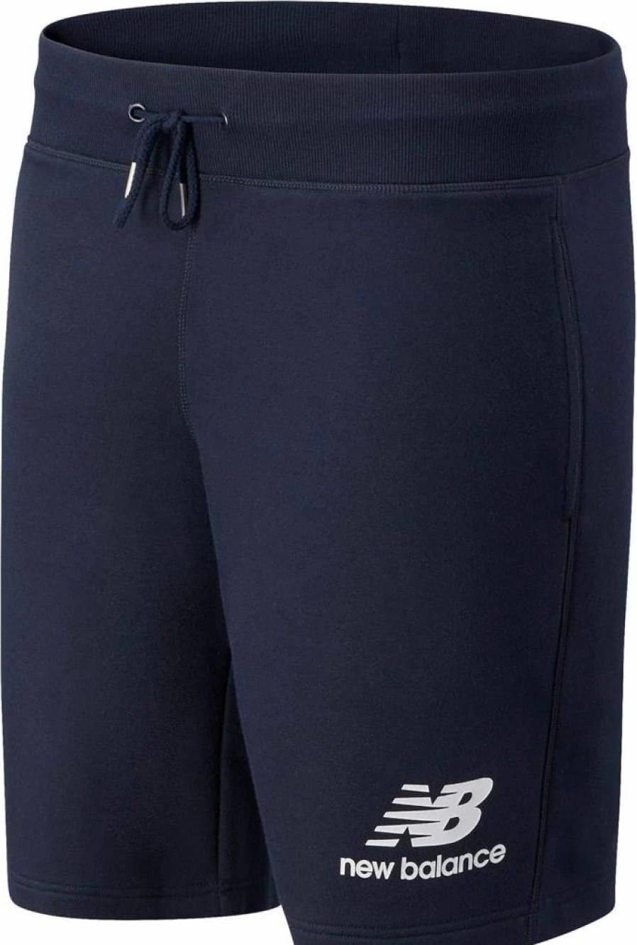 New Balance Men's Essential Stacked Logo Athletic Shorts for Running & Training