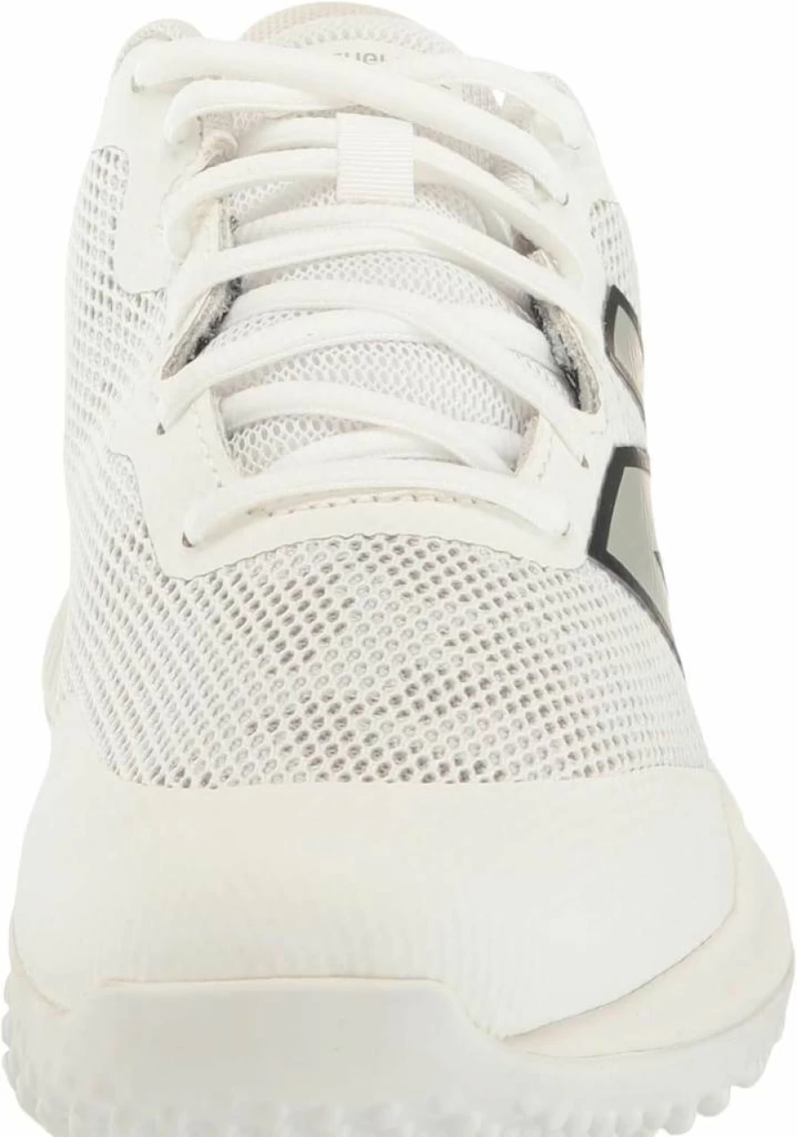 New Balance 4040 V7 FuelCell Turf Baseball Shoes for Men & Women - Optic White/Rain Cloud - Size 13 US Men's
