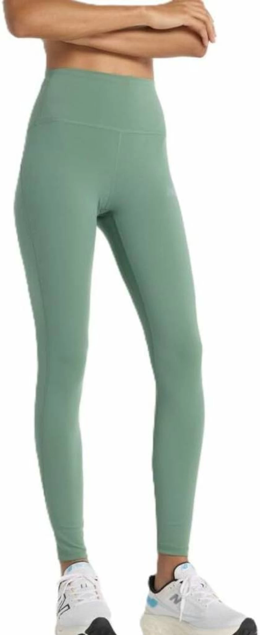 New Balance Women's High-Rise Sleek Leggings 27" - Comfortable & Stylish Workout Leggings