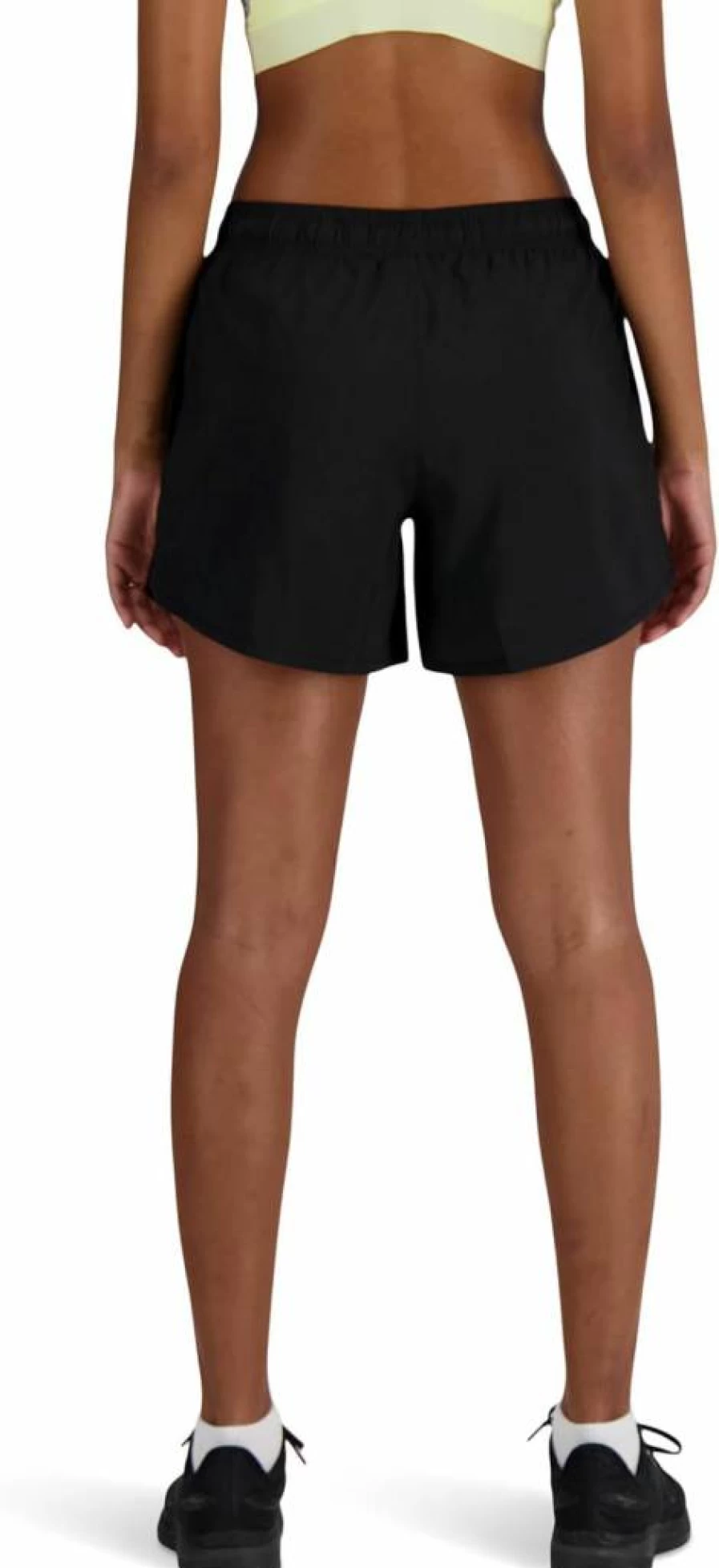 New Balance Women's 5-Inch Sport Shorts - Black Medium - Essential Athletic Running Shorts for Women