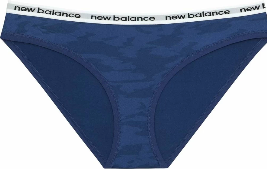 New Balance Women's Hipster Underwear 3-Pack or 6-Pack - Soft Elastic Waistband, Breathable Comfort, Premium Performance Logo Design