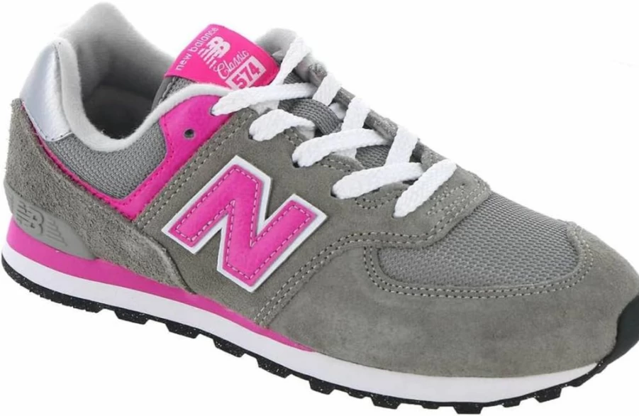 New Balance Kids' 574 Core Sneakers - Lightweight Lace-Up Shoes for Boys & Girls