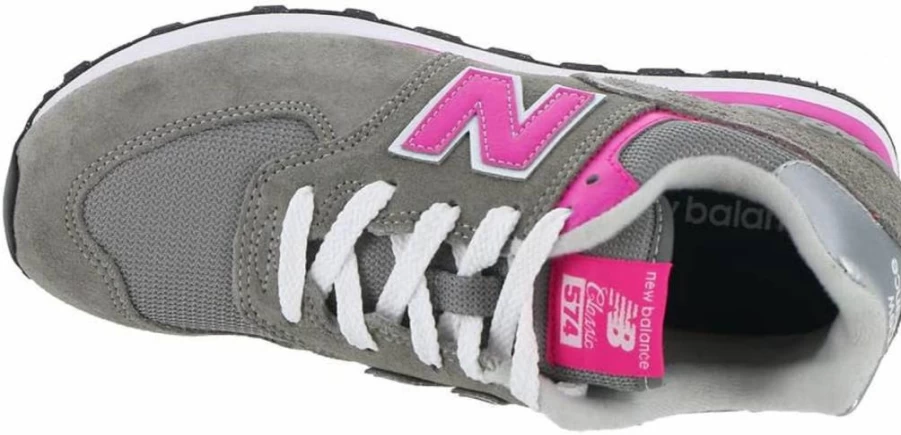 New Balance Kids' 574 Core Sneakers - Lightweight Lace-Up Shoes for Boys & Girls