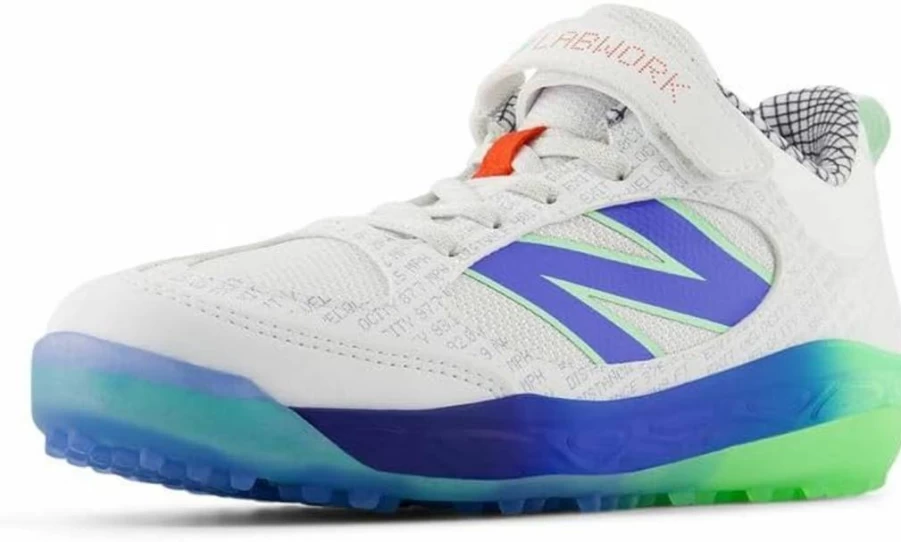 New Balance Kids Fresh Foam V7 Turf Baseball Shoes with Alt Closure for Boys and Girls