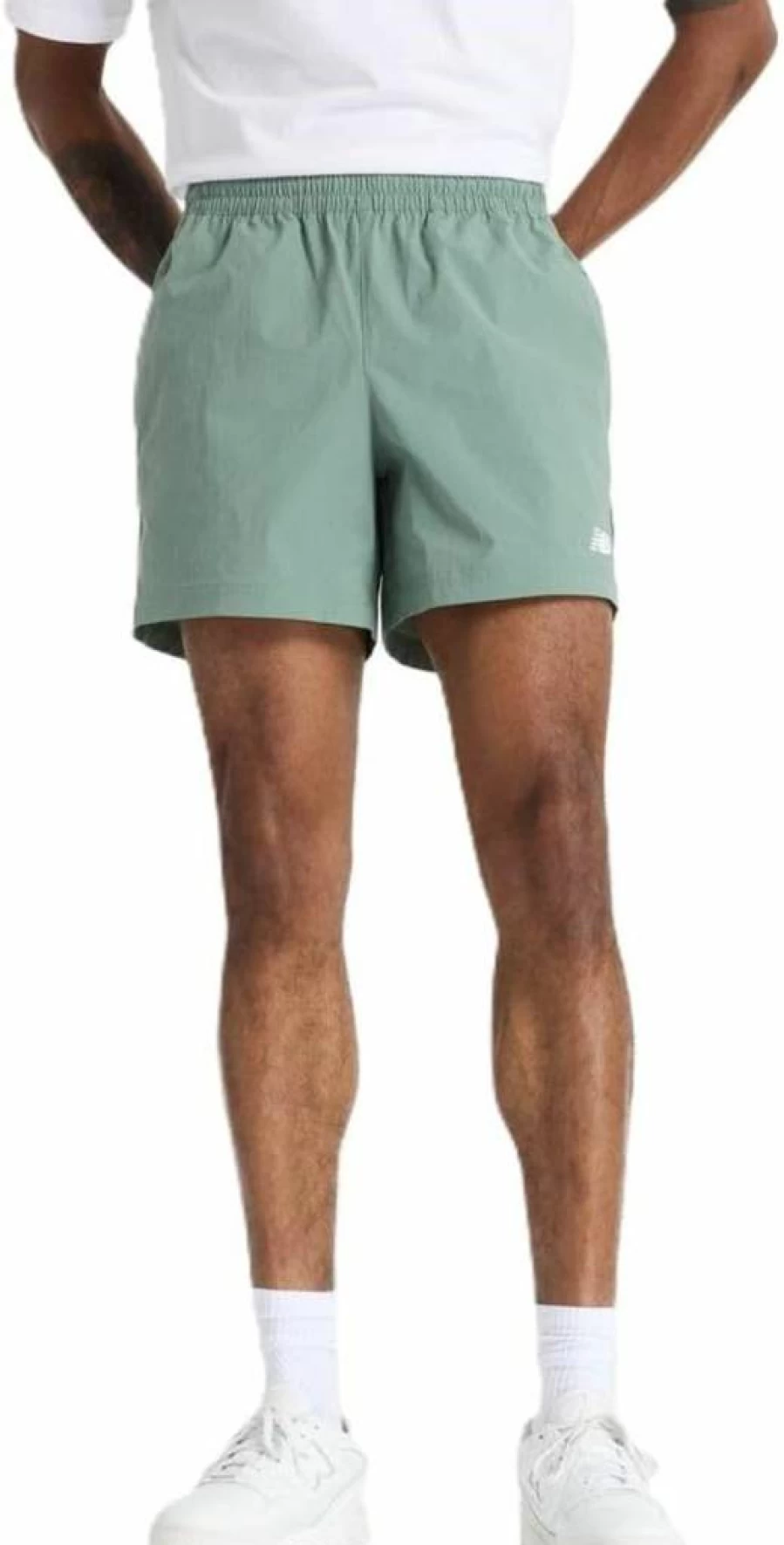 New Balance Men's 5" Stretch Woven Athletic Running Shorts for Comfort & Performance