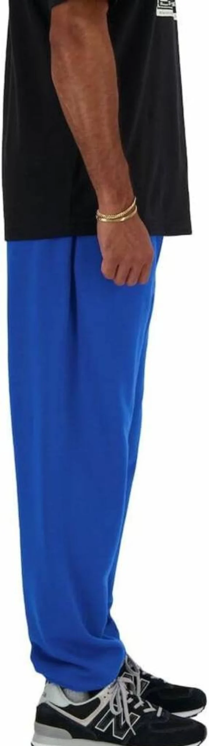 New Balance Men's French Terry Jogger Pants - Sport Essentials Comfort Fit Casual Athletic Sweatpants