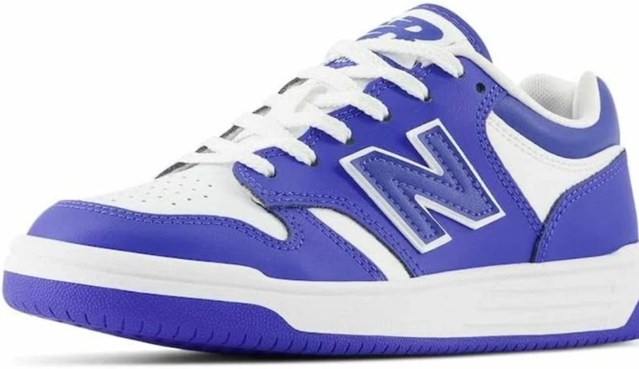 New Balance Kids 480 V1 Lace-Up Sneakers for Boys and Girls - Lightweight Comfortable Running Shoes