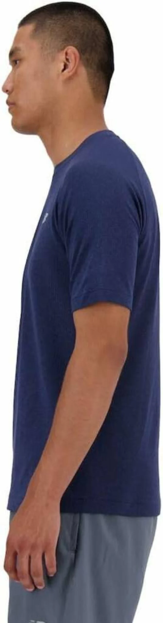 New Balance Men's Performance Knit T-Shirt - Breathable Athletic Tee for Running & Training
