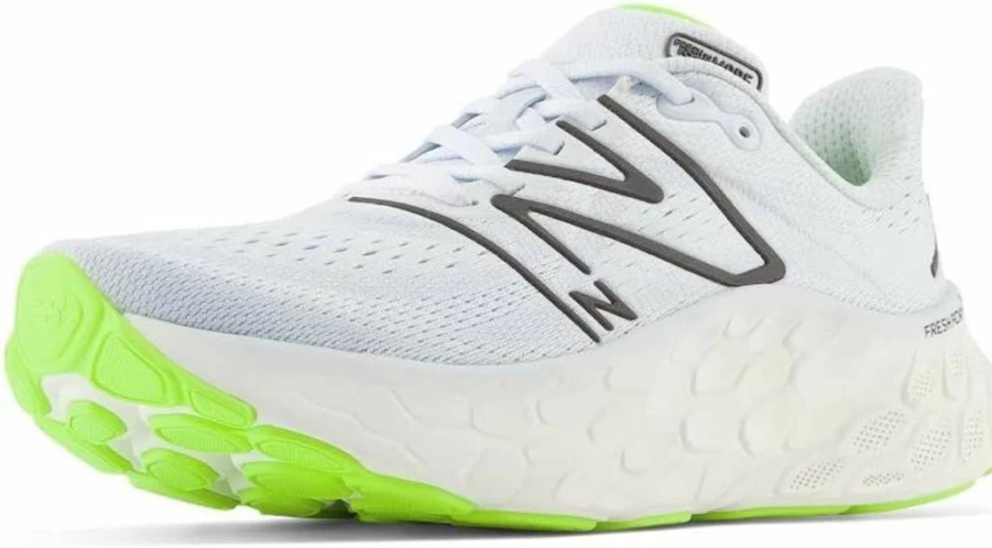 New Balance Women's Fresh Foam X More V4 Running Shoes for Women - Lightweight Cushioned Sneakers for Comfort & Support