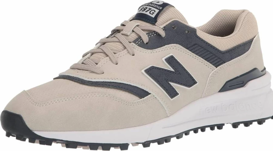 New Balance Men's 997 Spiked Golf Shoes for Enhanced Traction & Comfort