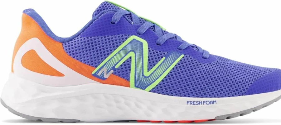 New Balance Kids' Fresh Foam Arishi V4 Running Shoes - Lightweight Lace-Up Sneakers for Boys & Girls