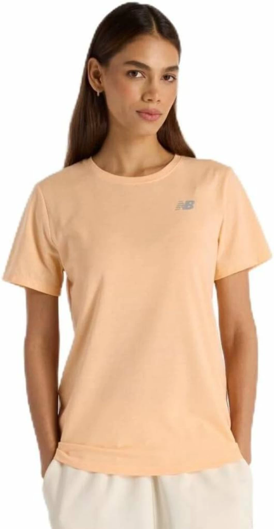 New Balance Women's HeatherTech Essential Performance T-Shirt for Sports & Active Wear