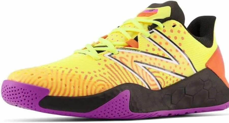 New Balance Men's Fresh Foam X Lav V2 Tennis Shoes for Hard Court | Lightweight Cushioned Sneakers