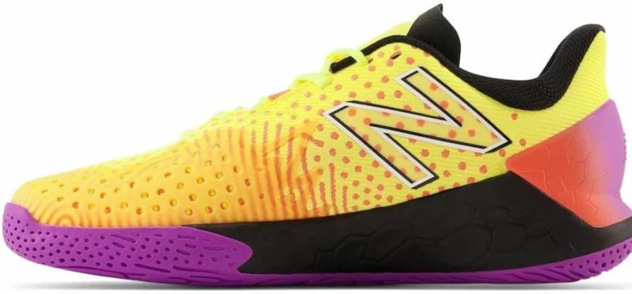 New Balance Men's Fresh Foam X Lav V2 Tennis Shoes for Hard Court | Lightweight Cushioned Sneakers