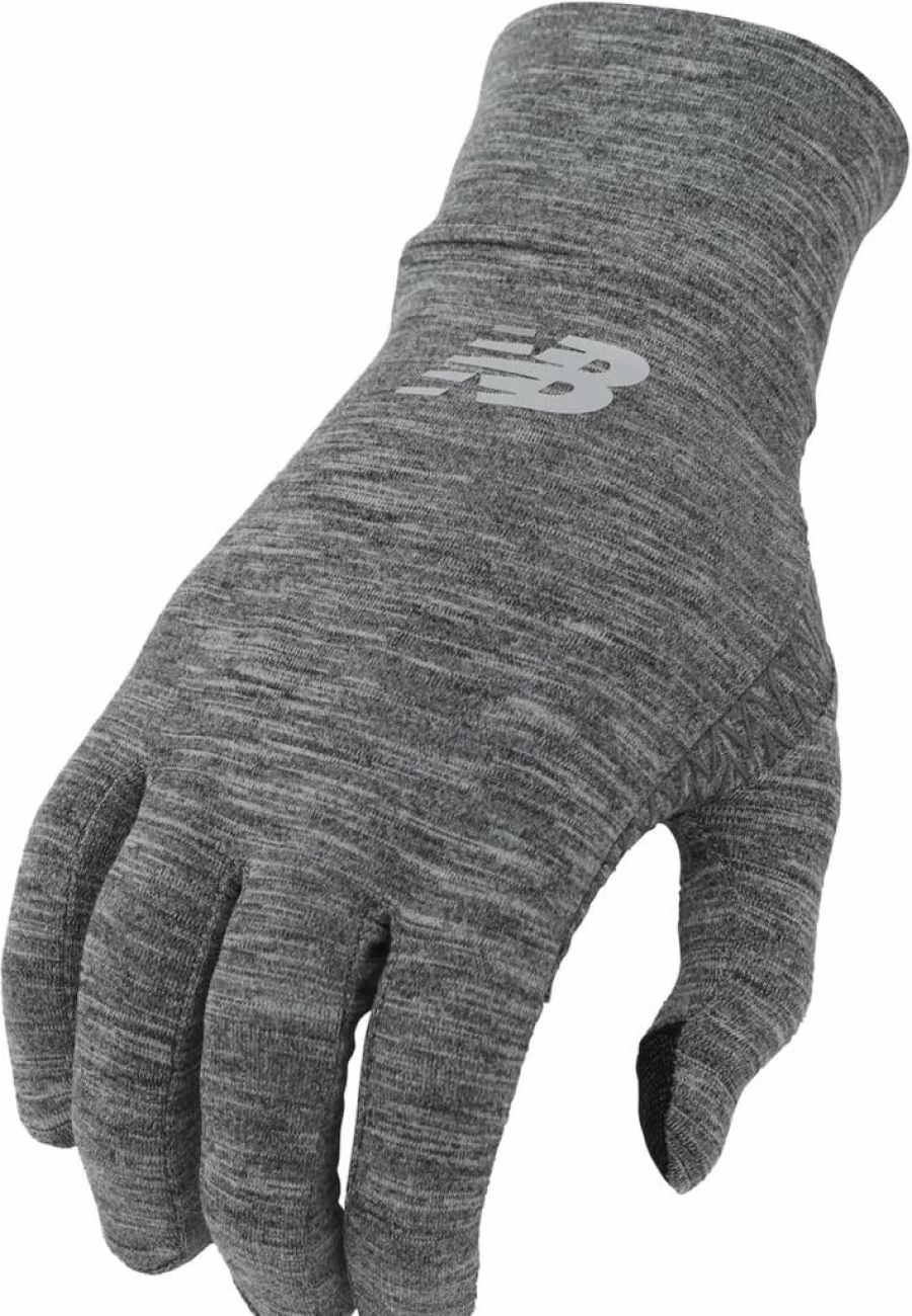 New Balance Men's & Women's Lightweight Running Gloves - Touchscreen Compatible, Anti-Slip Grip, Warm Cold Weather Workout Gloves