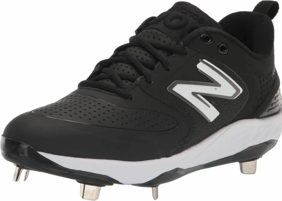New Balance Men's Fresh Foam X 3000 V6 Metal Cleat Baseball Shoes for Enhanced Performance