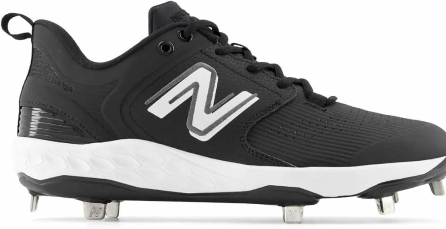 New Balance Men's Fresh Foam X 3000 V6 Metal Cleat Baseball Shoes for Enhanced Performance