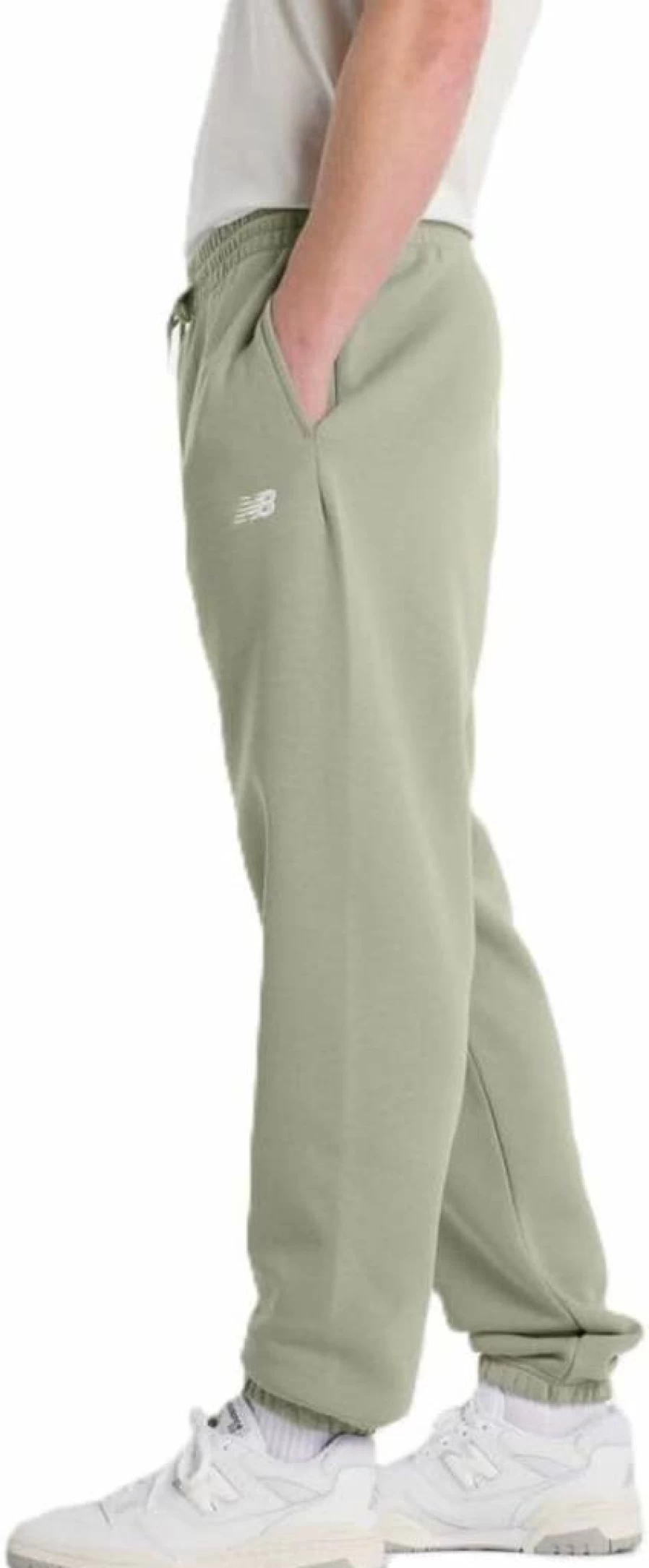 New Balance Men's Essential Fleece Joggers - Comfortable Athletic Sweatpants for Running & Training