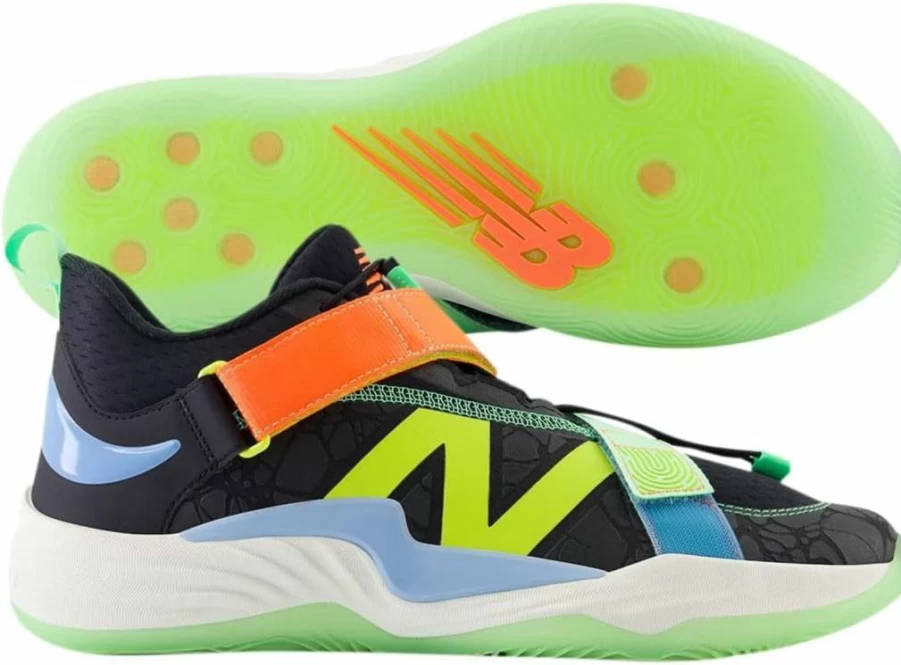 New Balance Unisex FuelCell Lindor 2 Pre-Game Baseball Cleats - Team Away Grey/Electric Jade/Neon Dragonfly - Size 9 US Men