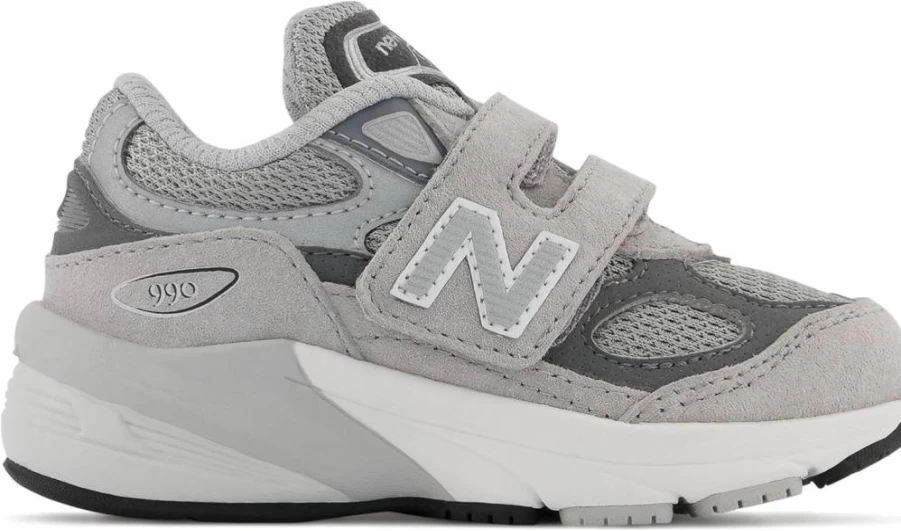 New Balance Kids' 990 V6 Hook & Loop Sneakers for Toddlers - Lightweight Comfort & Support